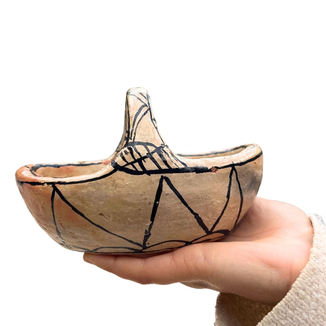 Handmade Ceramic Basket "Sejnania"