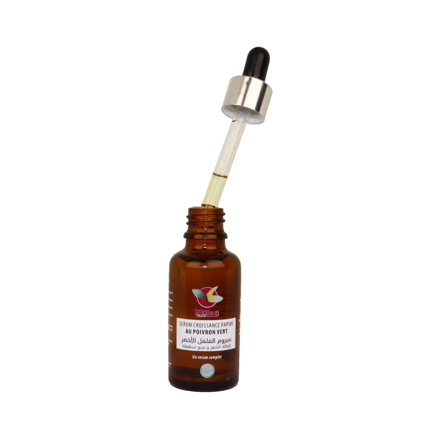 Sérum cheveux croissance rapide au poivron vert