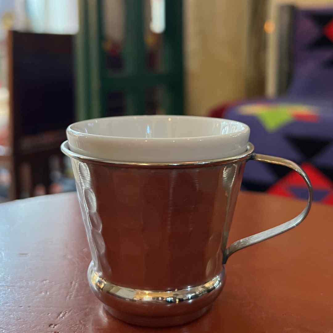 Chiseled Copper Coffee Service