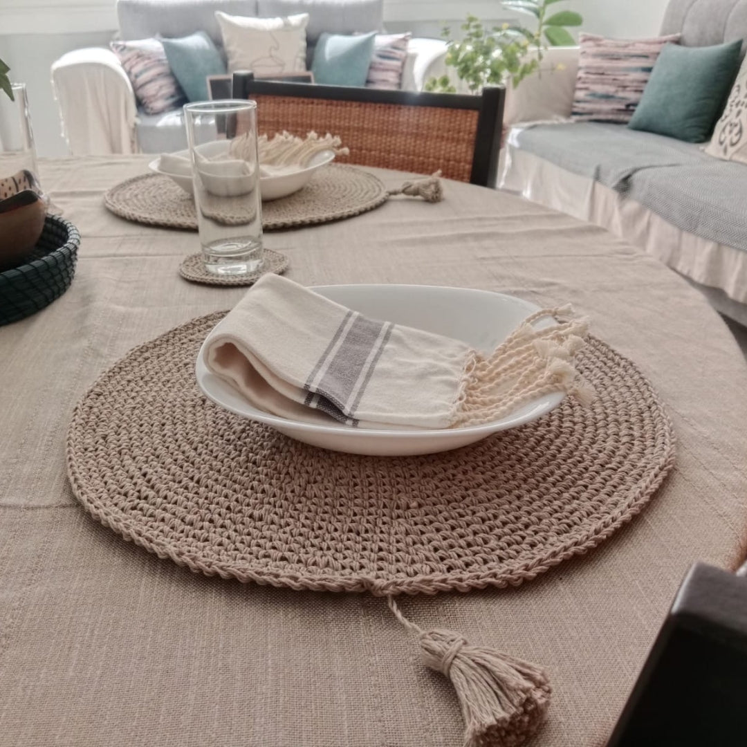 set de table rond (35 cm)