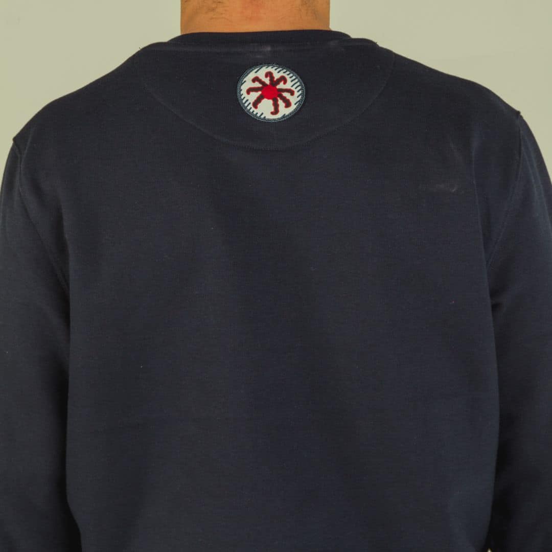 Sweatshirt loose fit col rond unisexe «IM PROUD OF YOU avec détail en Wax
