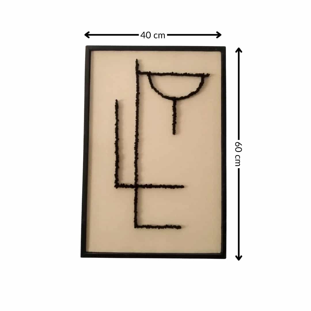 Tableau décoratif Œil abstrait & vision artistique (60 x 40 cm)