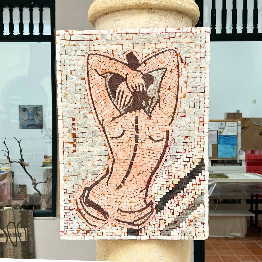 Tableau Humanité en Mosaïque