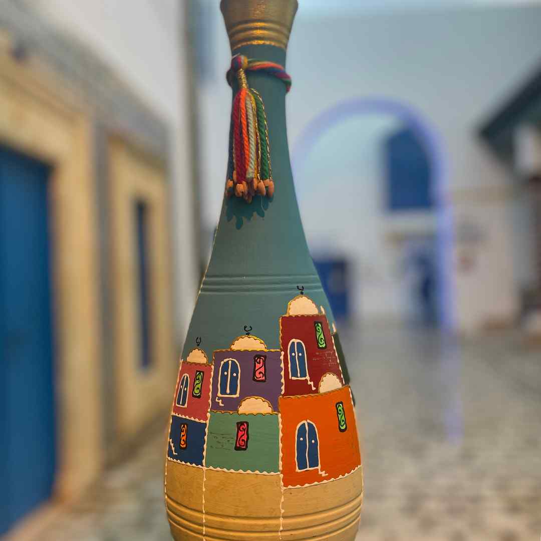 Terracotta ceramic vase "Médina Arbi"