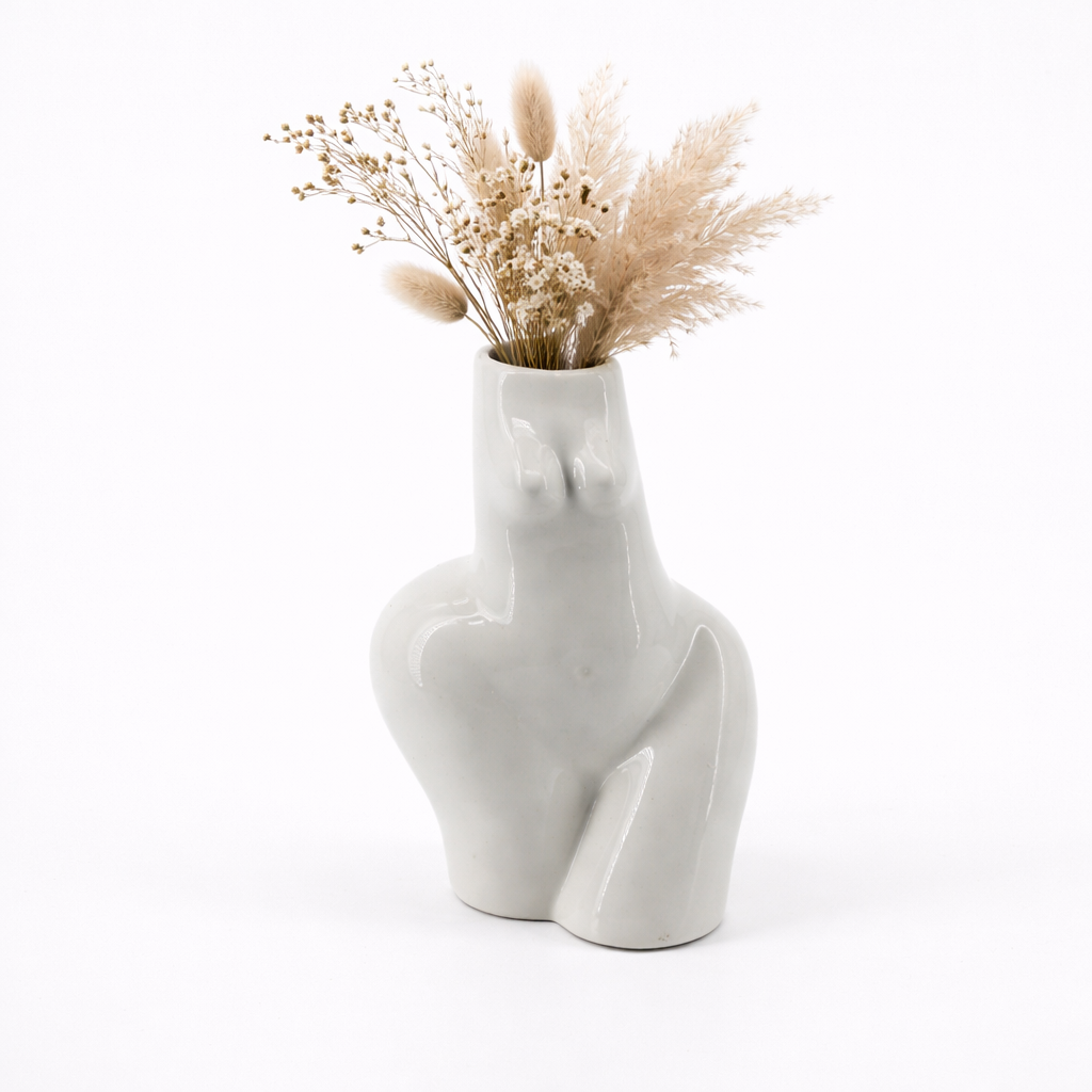 Vase en céramique Silhouette féminine