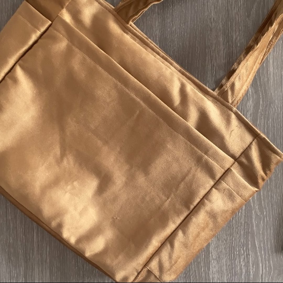 Sac de rentrée à 7 poches en caramel