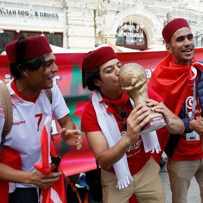 Chechia Tunisienne Rouge Avec Pompon En Laine