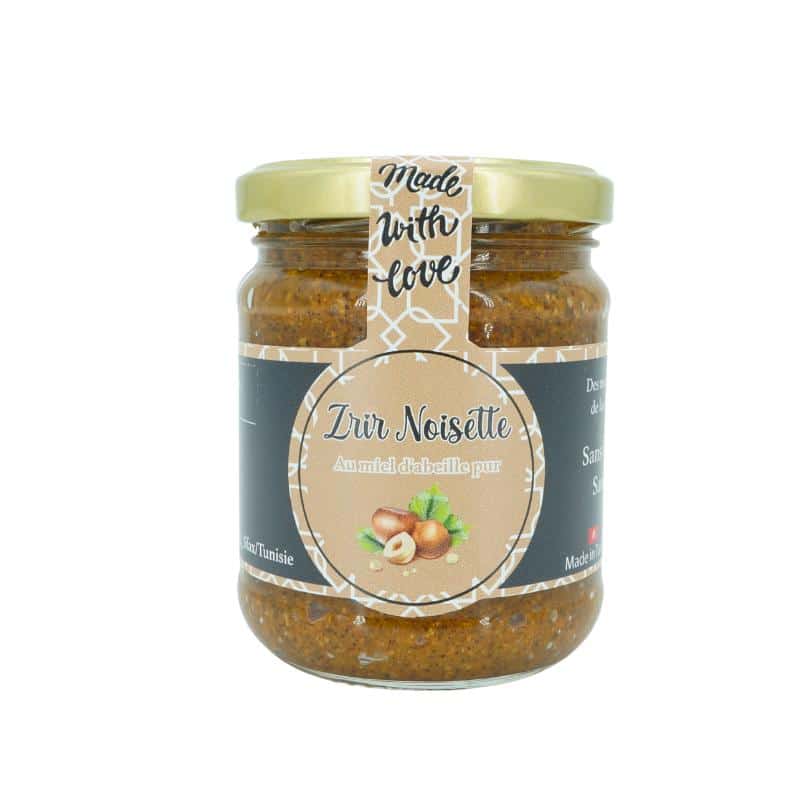 Zrir noisette mélange savoureux de noisettes sésame et miel