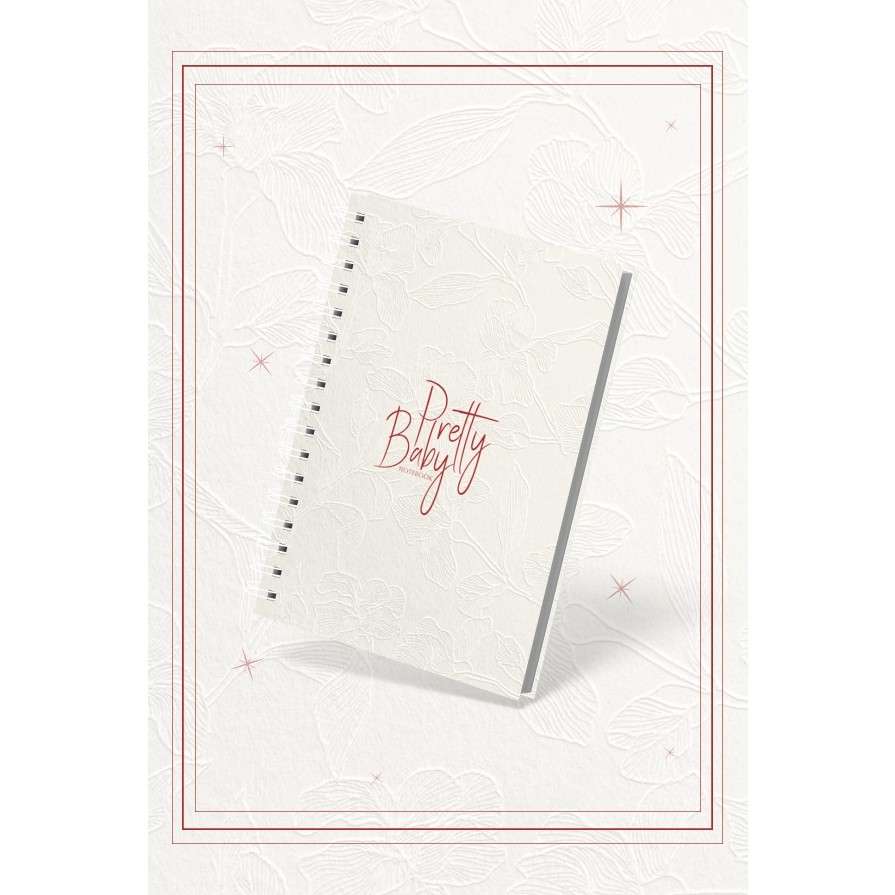 Carnet élégant Pretty Baby Notebook format A5 200 pages premium