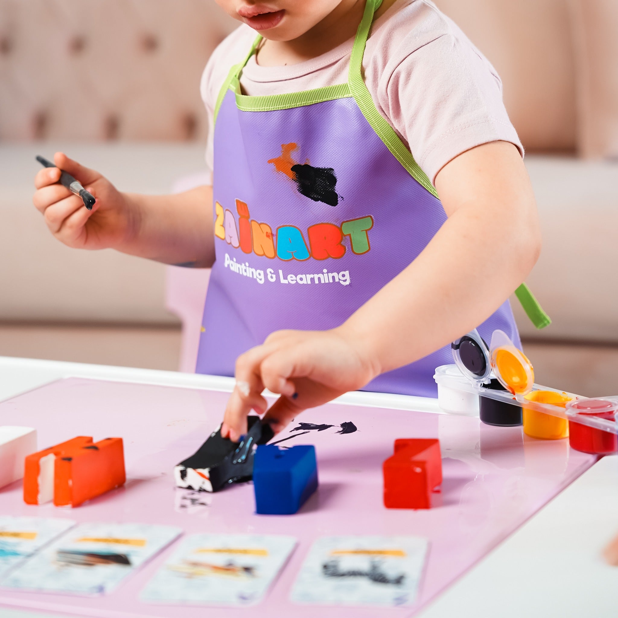 Kit de coloriage Alphabet et Numéro avec experience réalité augmentée