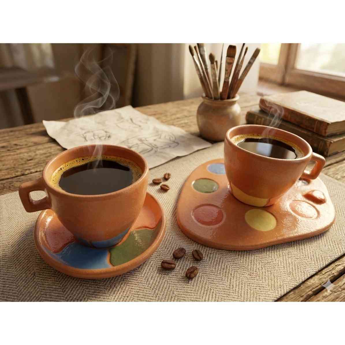 tasse café artistique pour un moment de dégustation unique