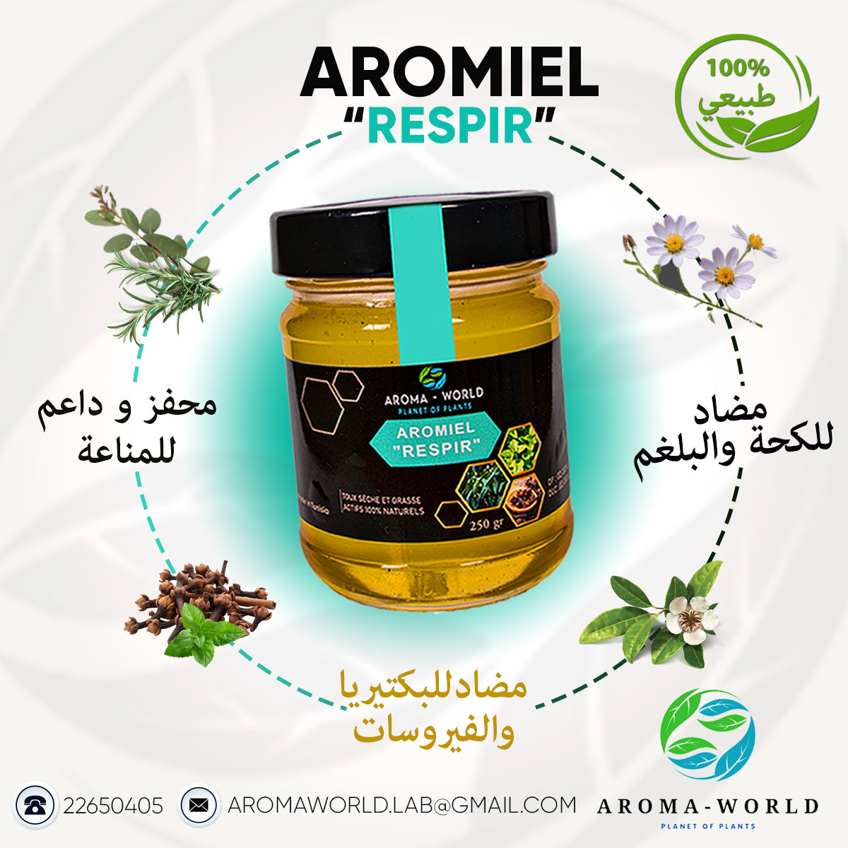 Aromiel RESPIR 250 GR
