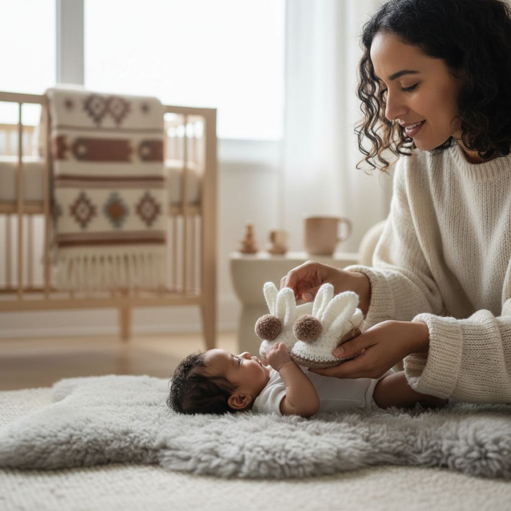 Chaussons bébé en crochet élégants et confortables pour chaque couleur