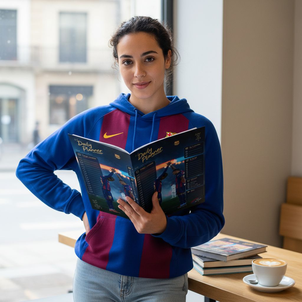 agenda FC Barcelona édition exclusive pour une organisation parfaite