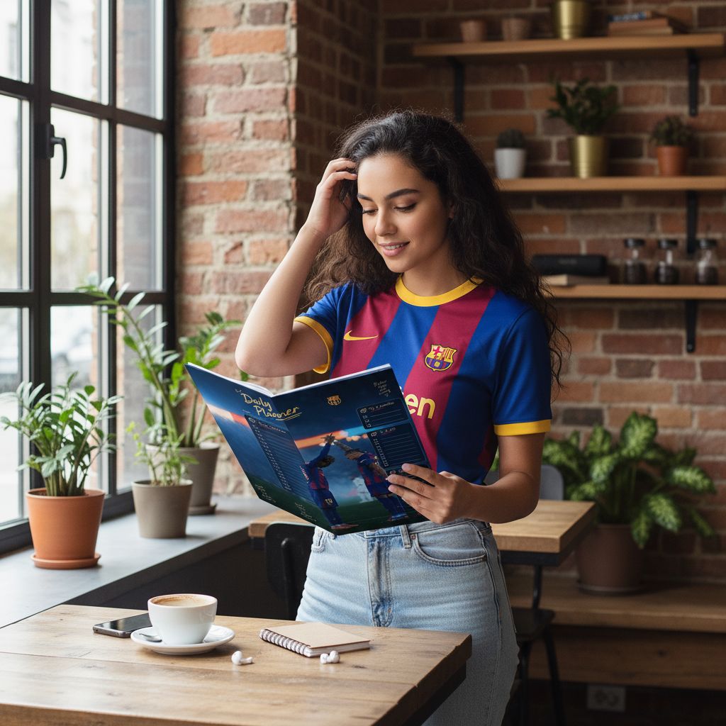 agenda FC Barcelona édition exclusive pour une organisation parfaite