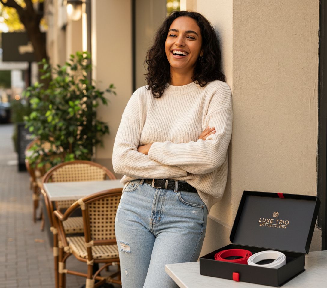 Ceinture cuir premium pour un style inégalé et raffiné