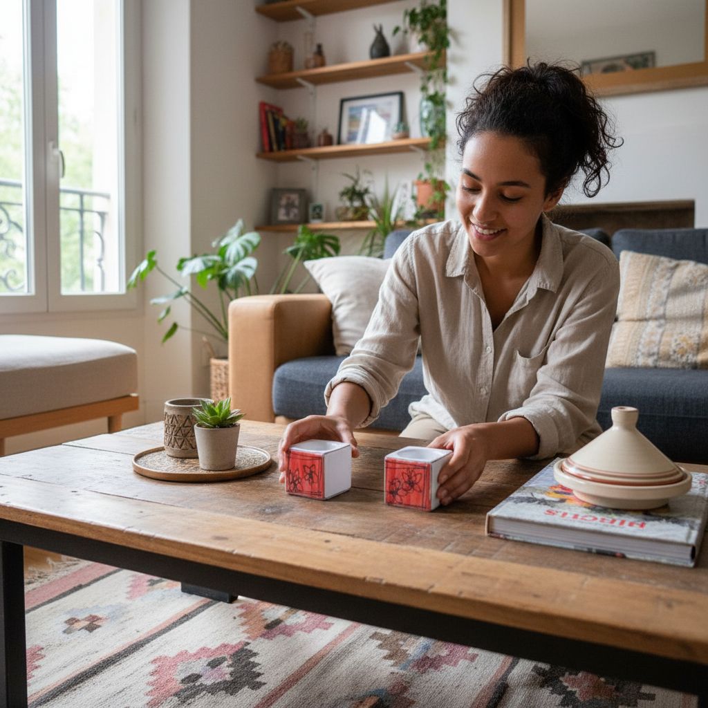 Bougeoir décoratif chic pour une ambiance chaleureuse et élégante