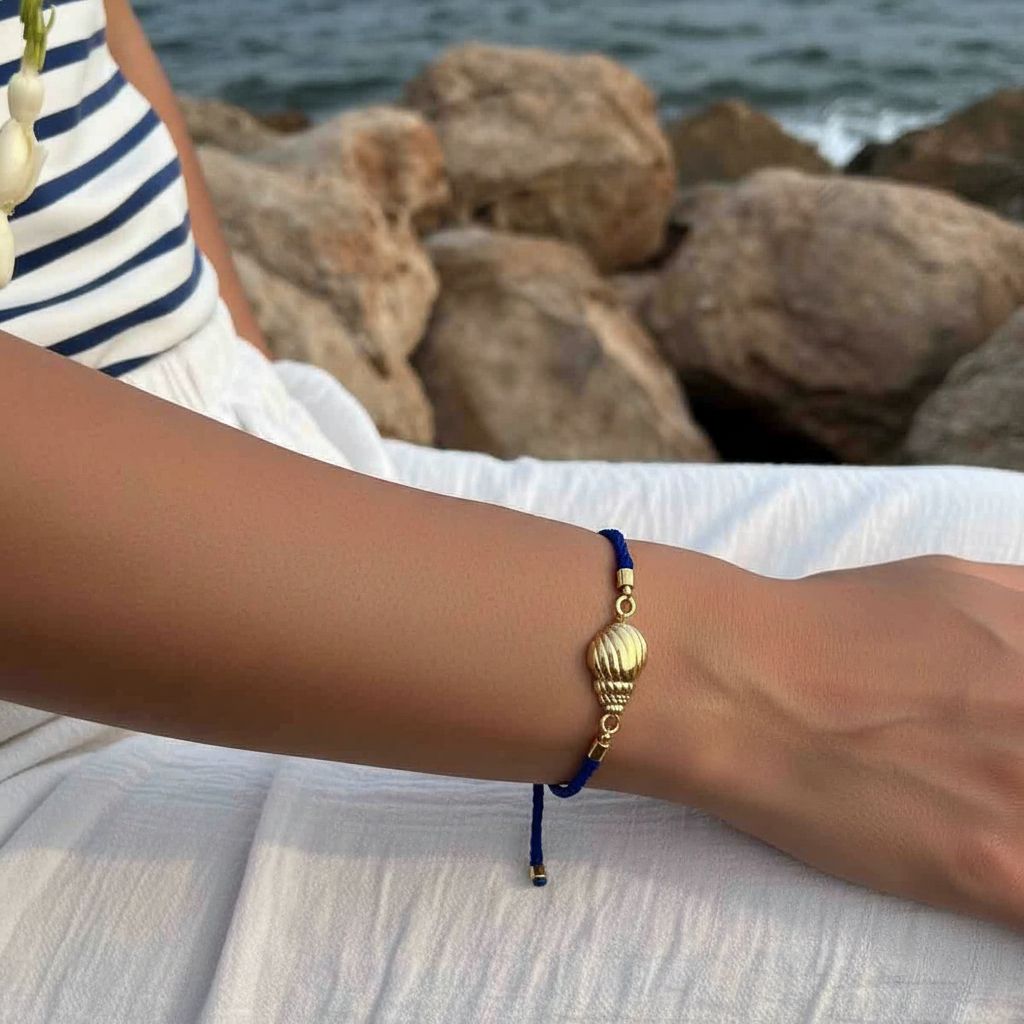 Bracelet bleu ajustable cocuages pour un style unique et élégant