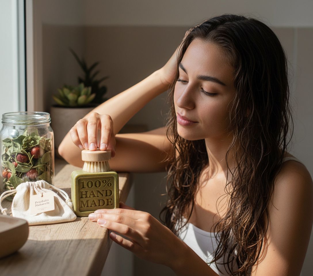 Shampoing solide Jujubier pour des cheveux éclatants et sains