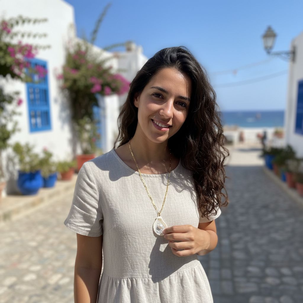 collier coquillage artisanal en résine époxy élégance dorée