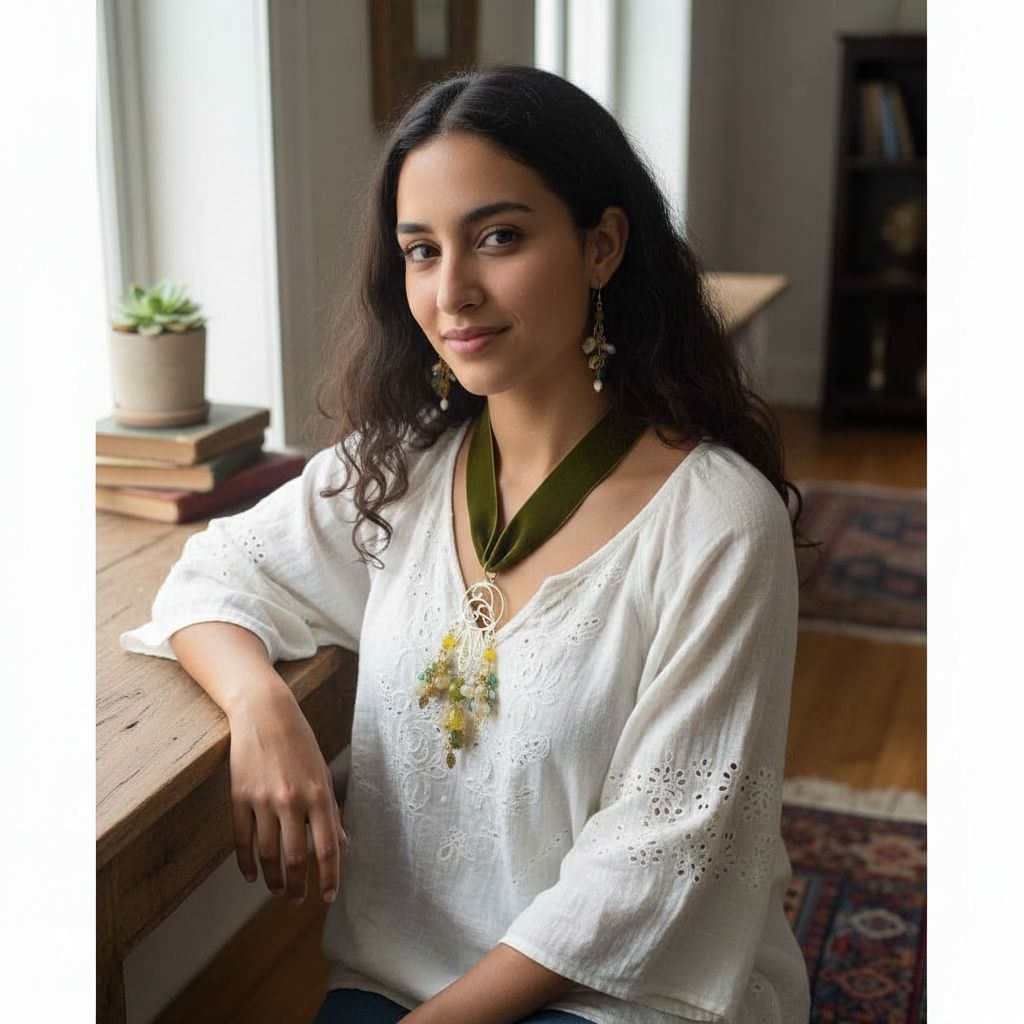 Collier velours et boucles d'oreilles en perles précieuses exclusives