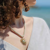 Collier soleil éclatant pour un été inoubliable