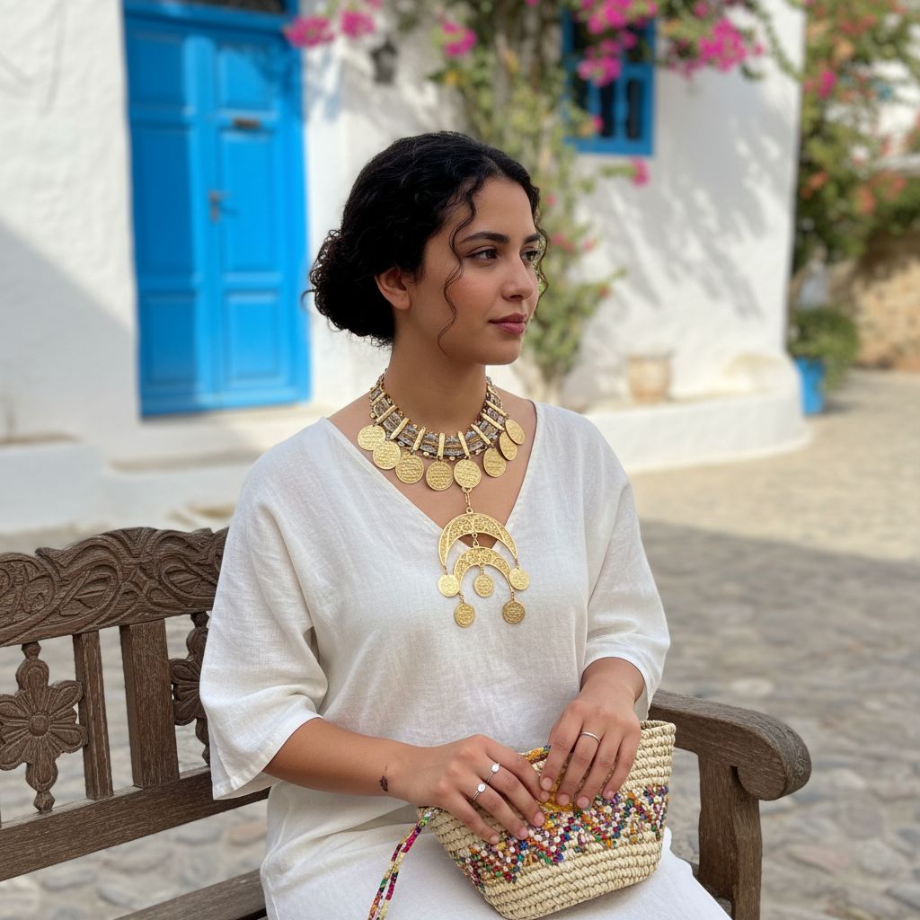Collier tunisien élégant pour sublimer votre style unique
