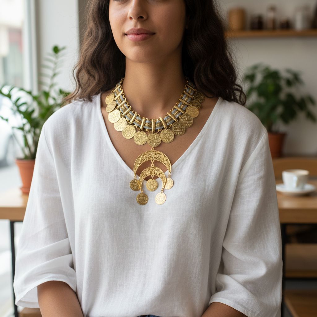 Collier tunisien élégant pour sublimer votre style unique