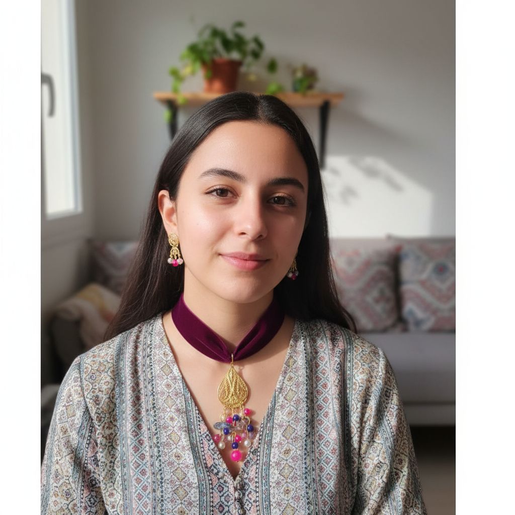 collier velours mauve en or 18k chic et élégant pour briller