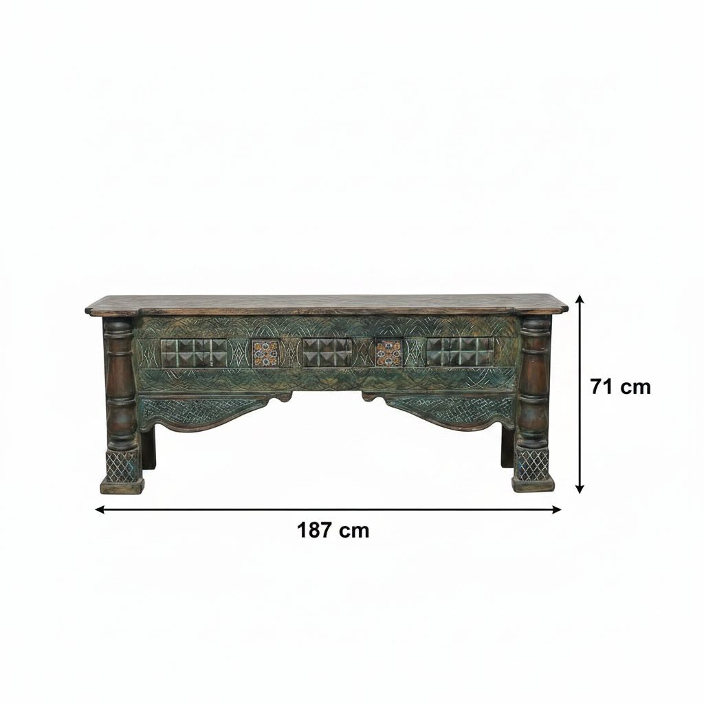 Console en bois élégante pour un intérieur chic et moderne