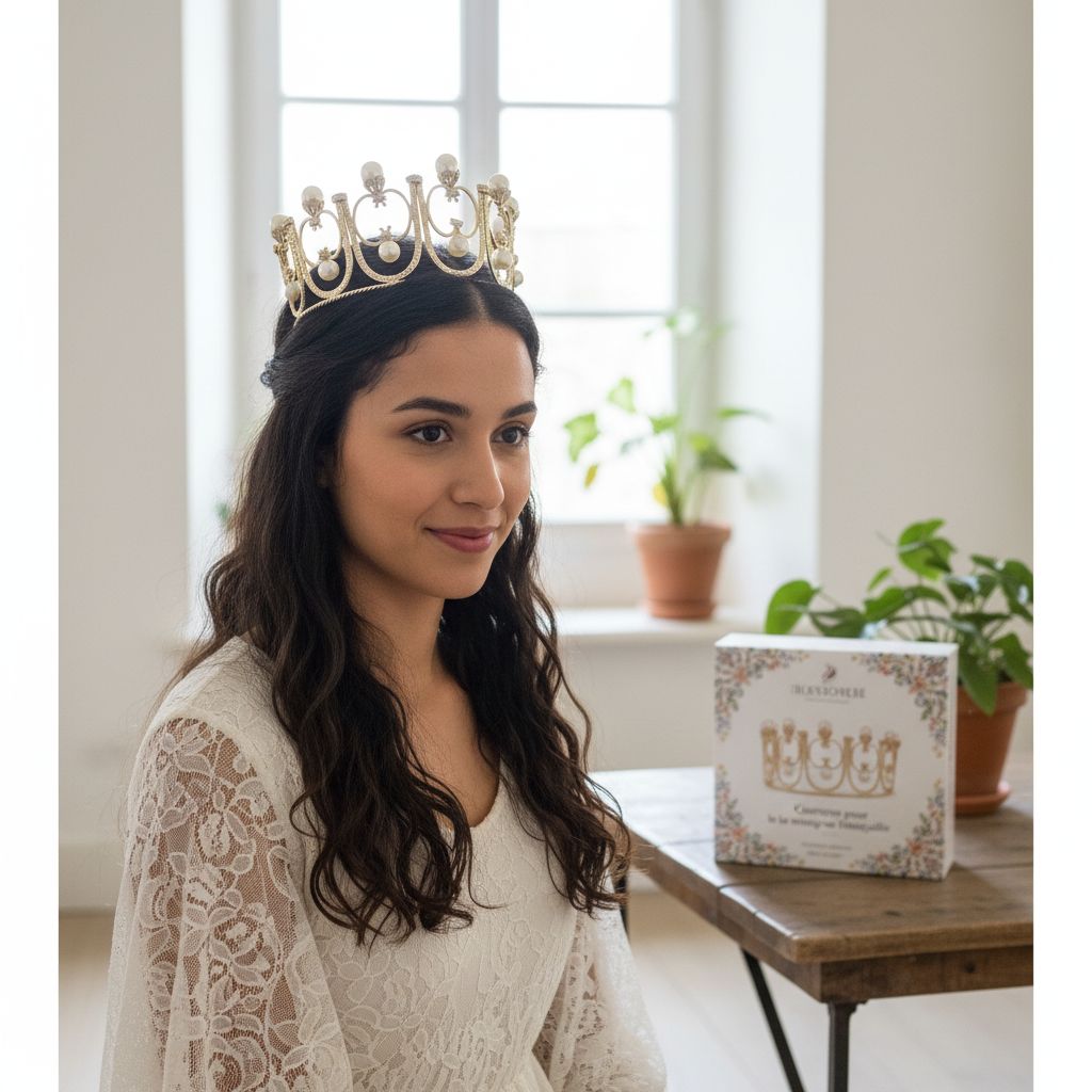 Couronne mariage élégante pour un jour inoubliable