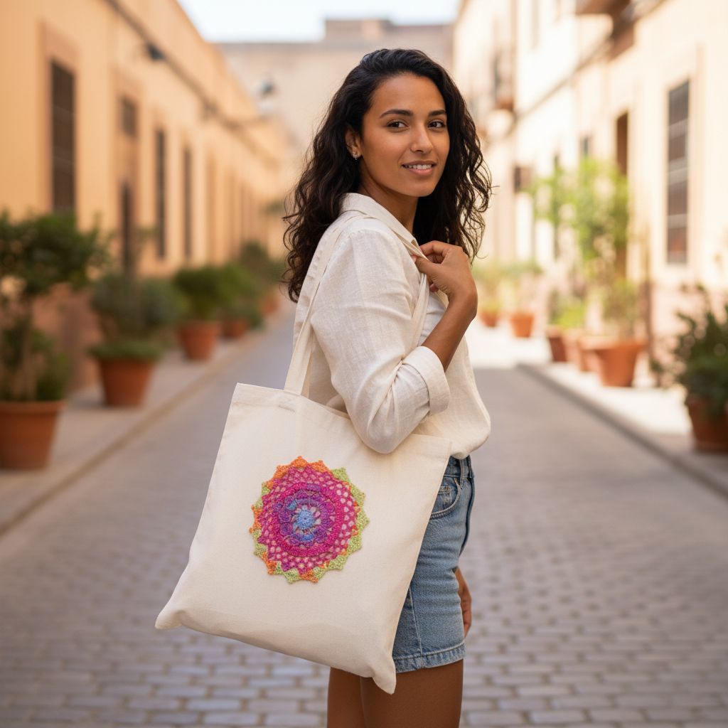 Sac crochet multicolore pour un style unique et tendance