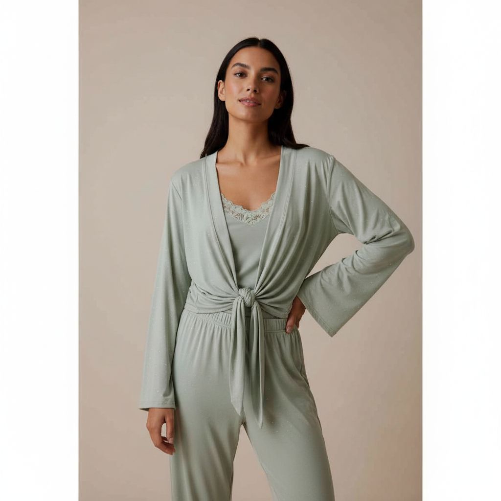 Pyjama femme Crystal green