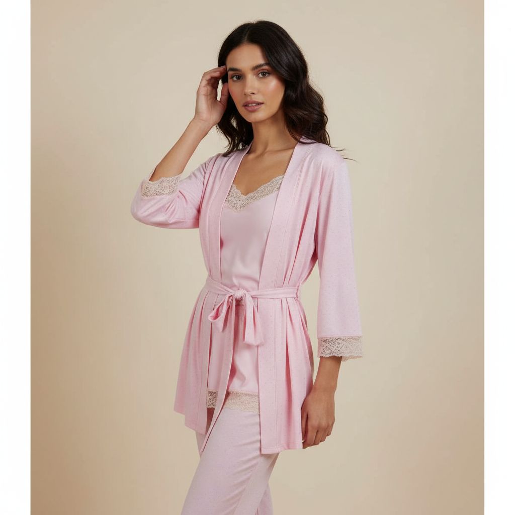 Pyjama femme Crystal pink