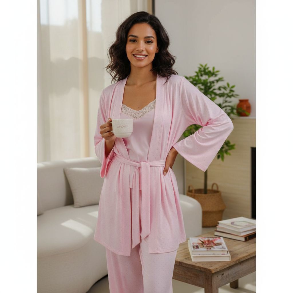 Pyjama femme Crystal pink