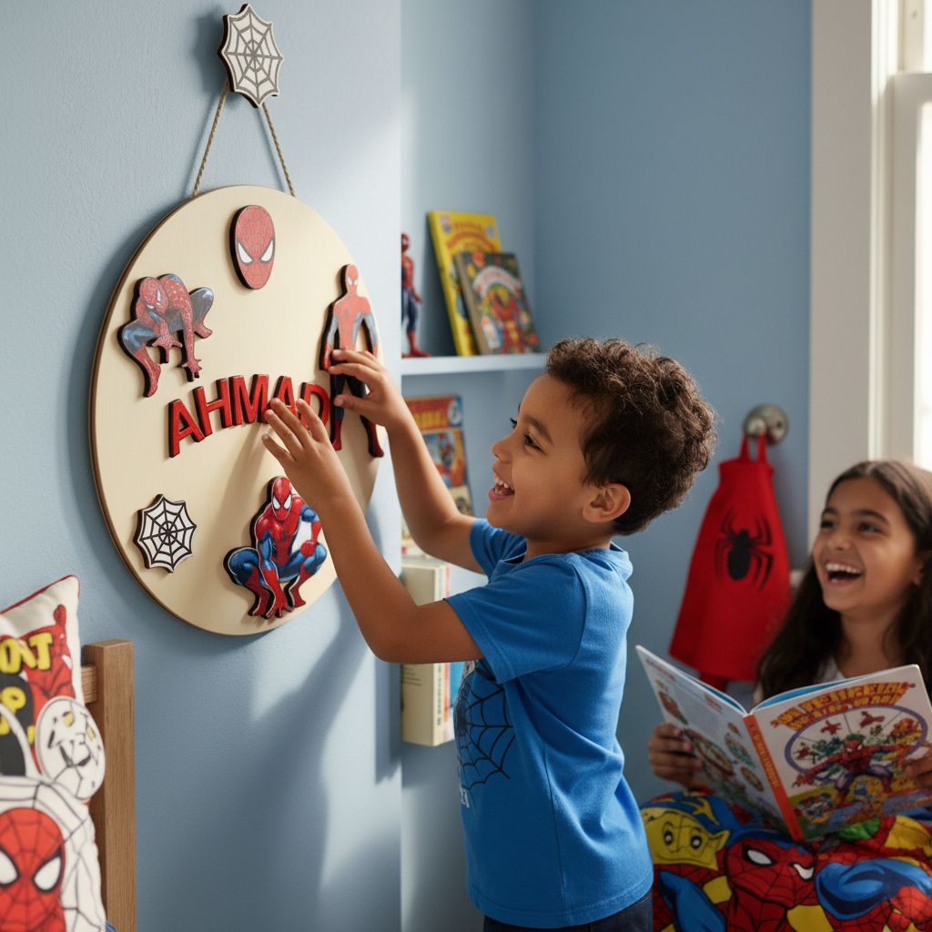 Décoration murale superhéros pour un intérieur unique et stylé