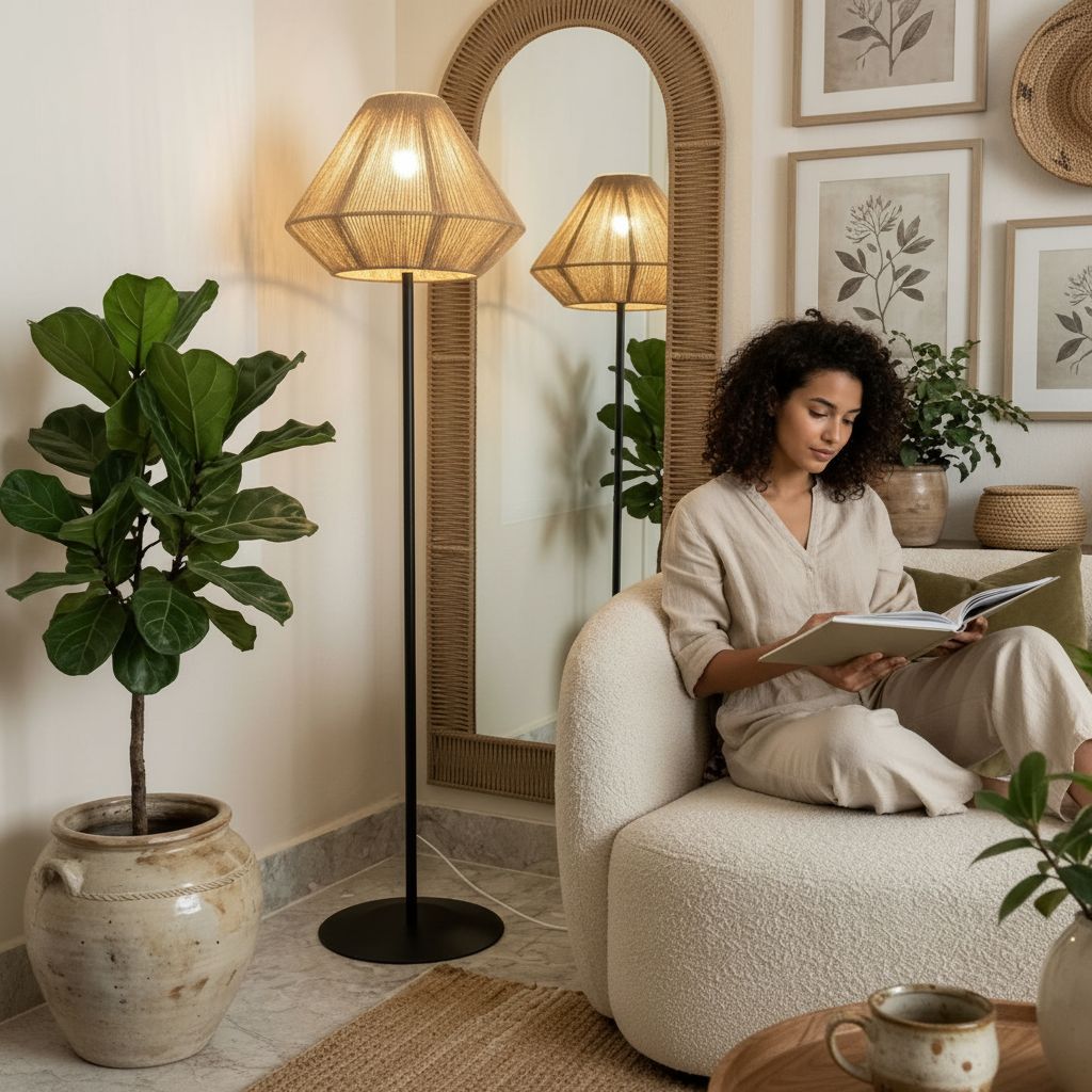 lampe boho design exclusif pour une ambiance chaleureuse