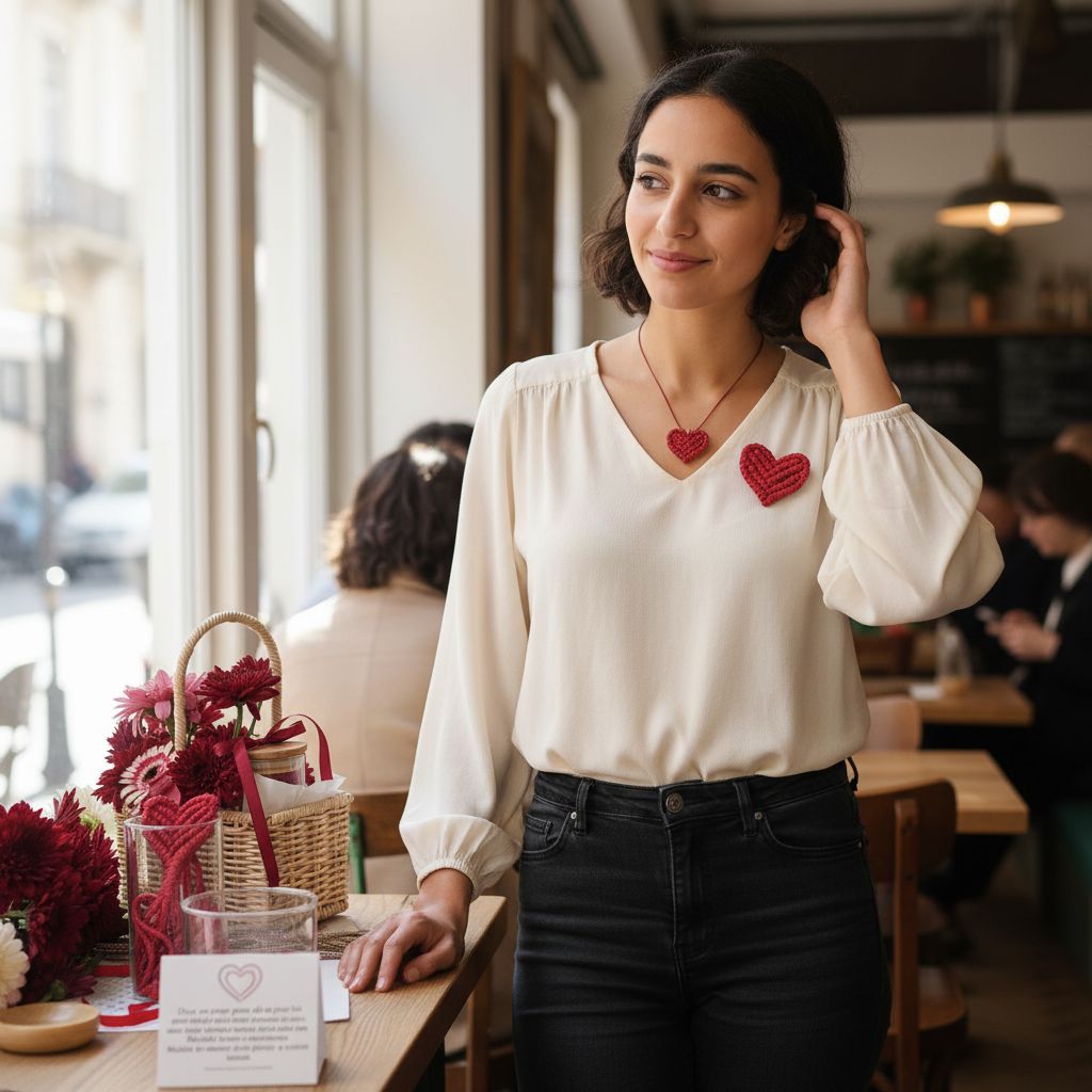 Cœurs duo en macramé pour partager l'amour en beauté