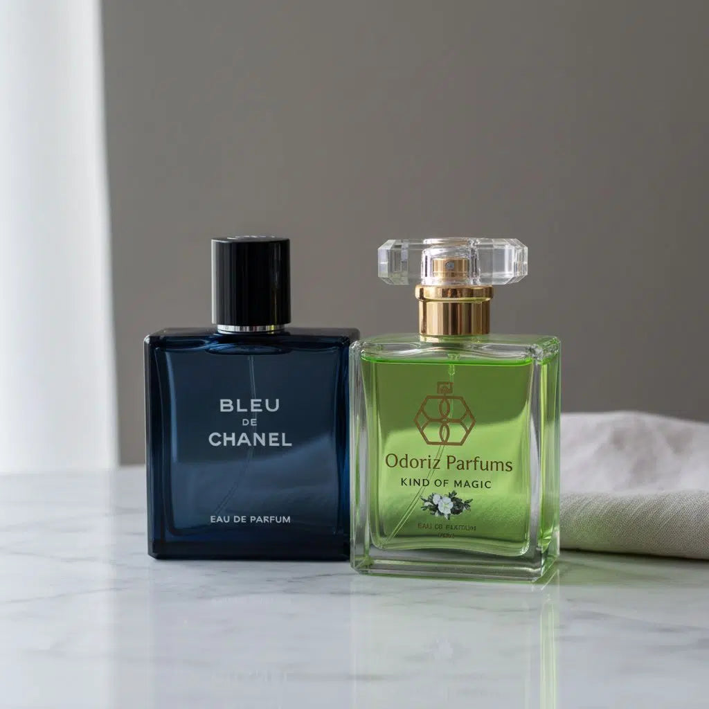 dupe parfum bleu lélégance à petit prix irrésistible