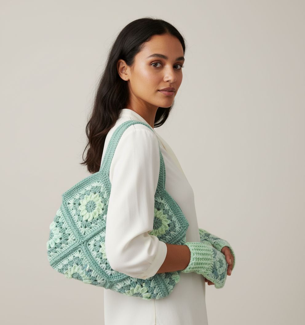 sac en crochet élégant pour un style unique et intemporel