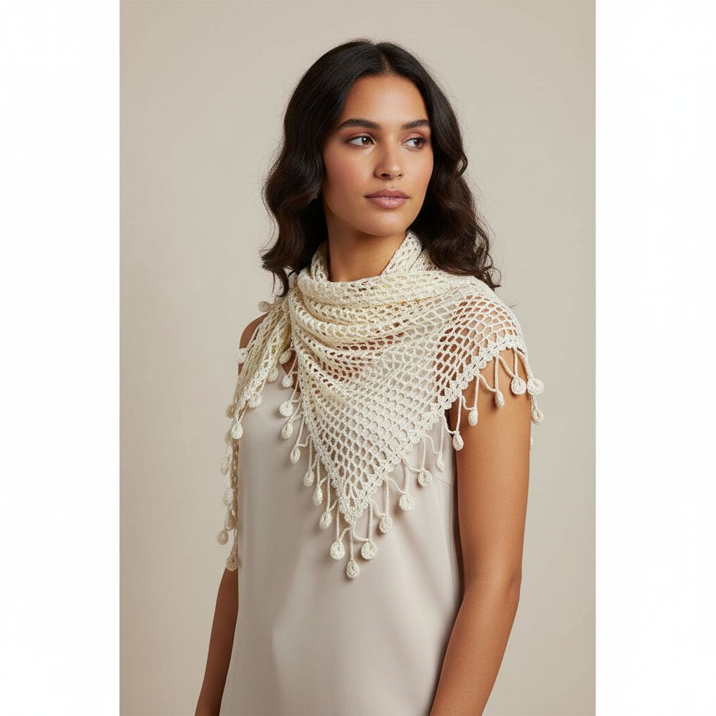 Foulard élégant en crochet pour un style irrésistible et chic