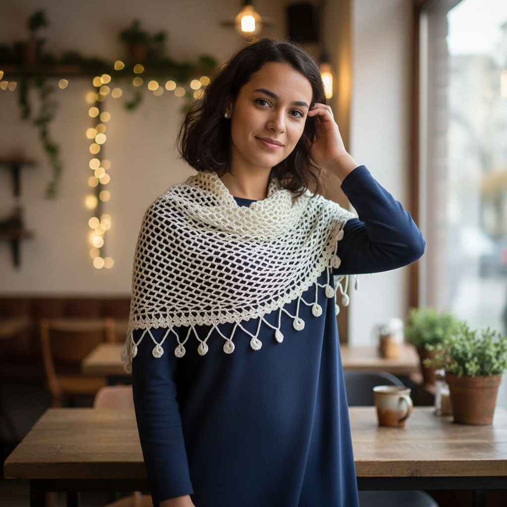 Foulard élégant en crochet pour un style irrésistible et chic