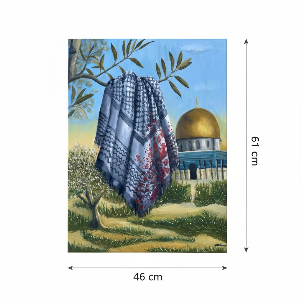 Peinture à l'huile unique pour un intérieur élégant