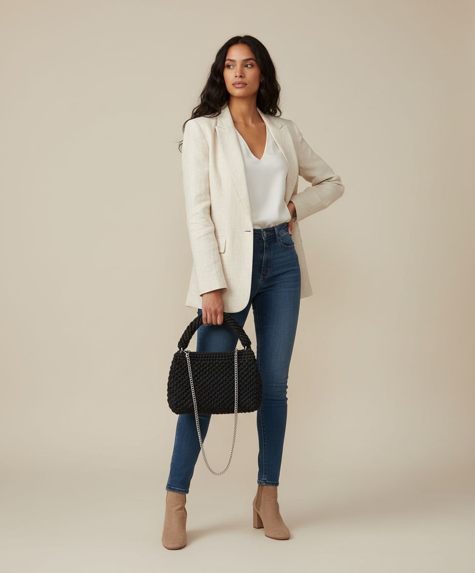 sac noir élégant pour un style intemporel et raffiné