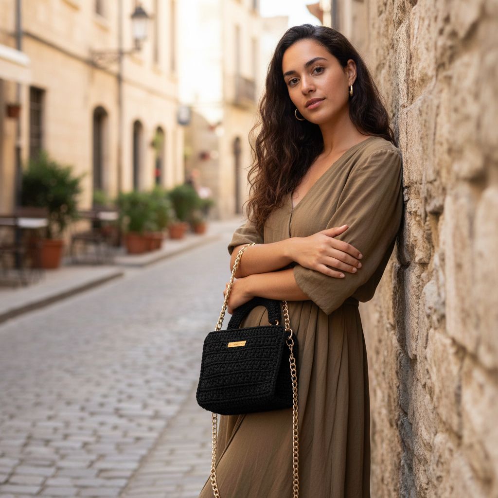 sac crochet tendance pour un style unique et raffiné
