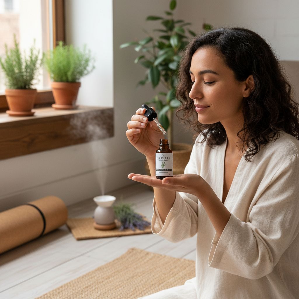 Huile essentielle romarin pure pour bien-être et vitalité