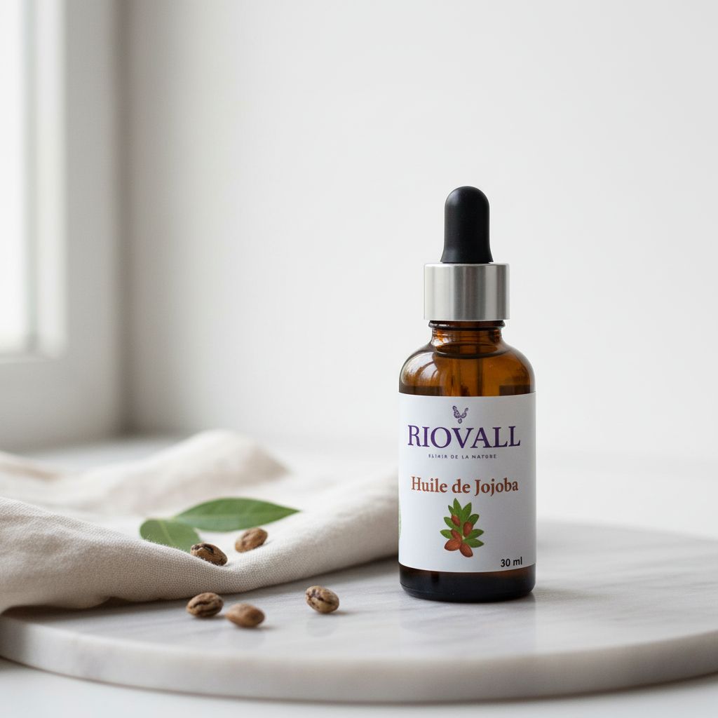 Huile de jojoba pure pour une peau radieuse et nourrie