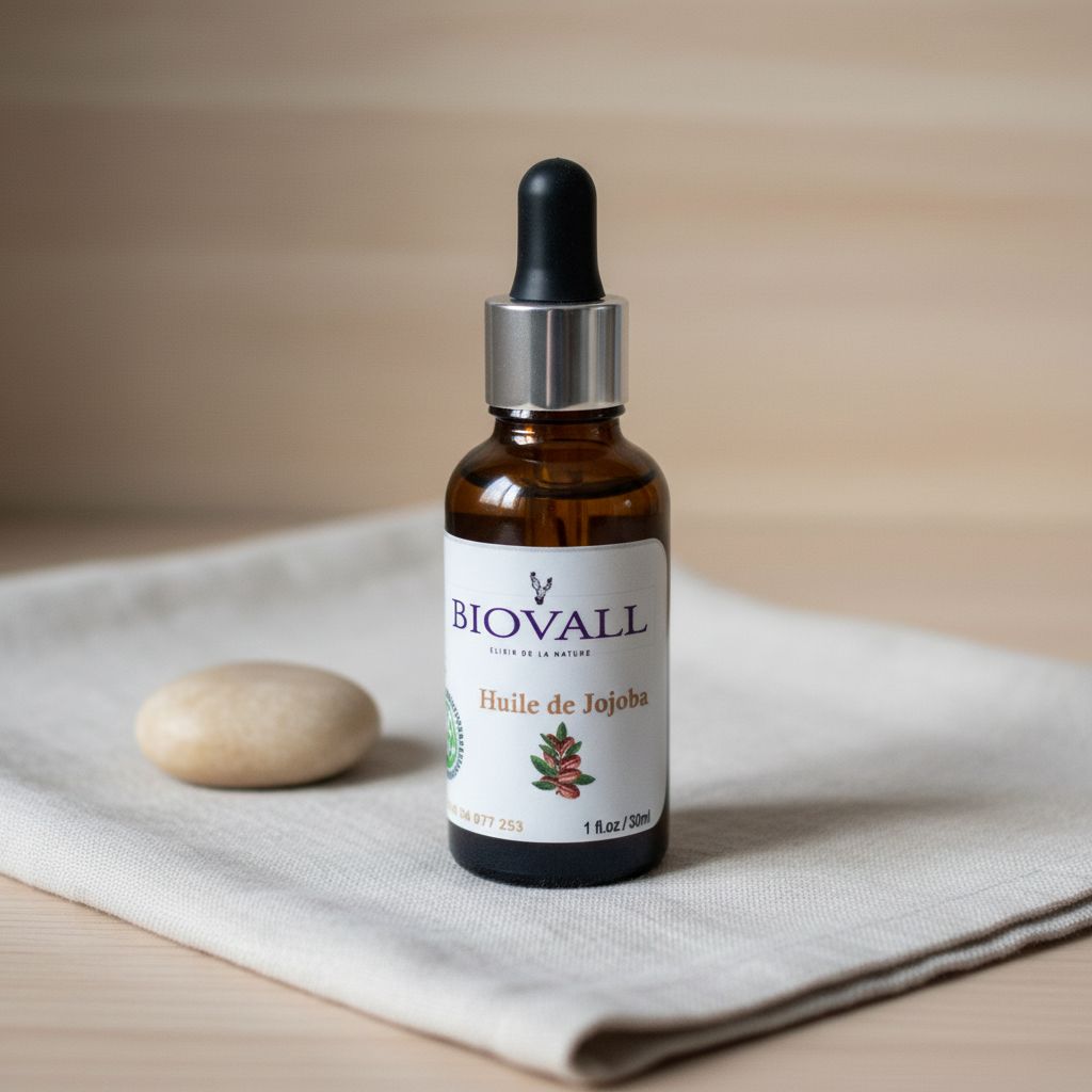 Huile jojoba pure 30 g pour une peau éclatante et hydratée