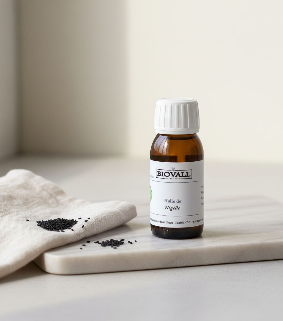 Huile de nigelle premium pour une peau éclatante et revitalisée