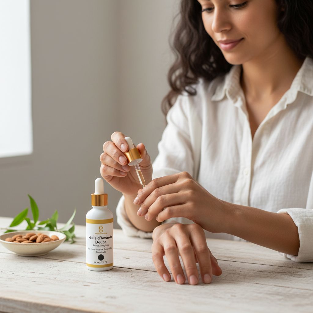 Huile d'amande douce 30 ML pour une peau nourrie et douce
